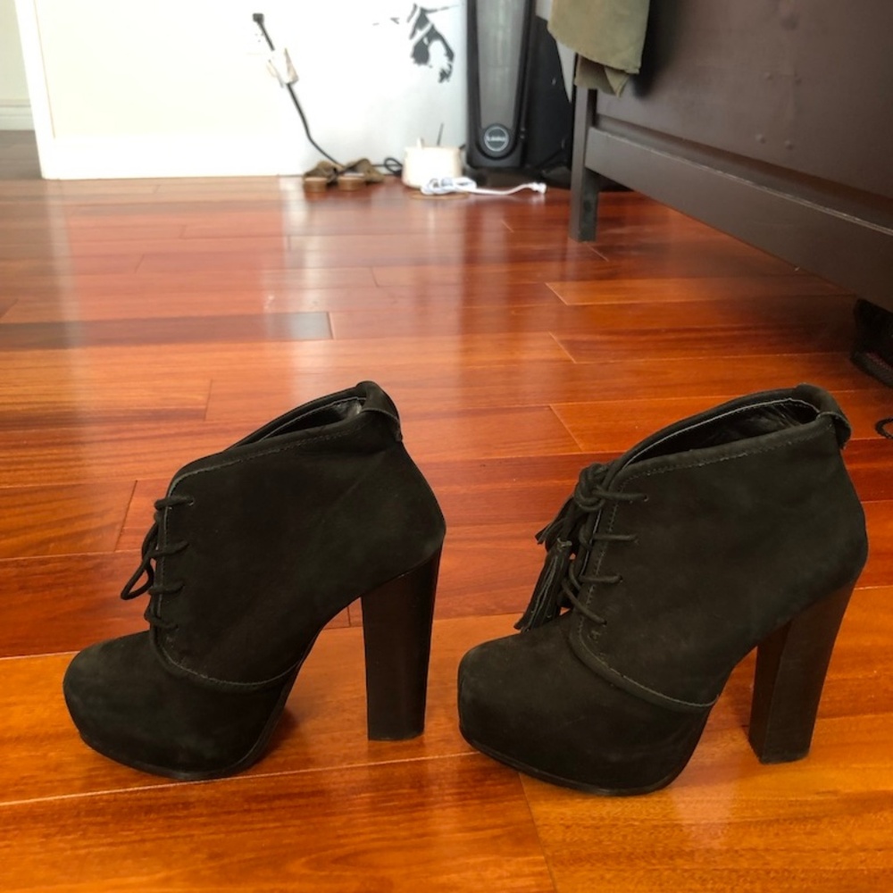 Steve Madden - Sashayy Platform Booties (Size 5.5) - image 4